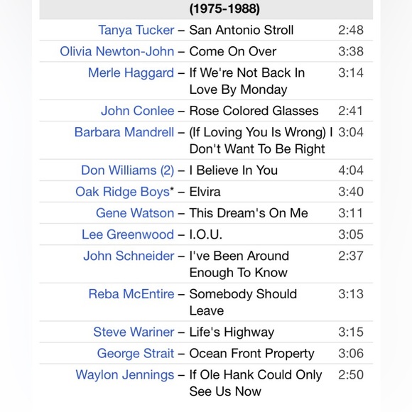 Vintage 2 LP, “30 Years of Hits” New & Sealed, (1958-1988),Folk, World, Country - Picture 12 of 12